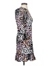 Veronica Beard Animal Print Brown Cocktail Dress Size 0 - photo 4