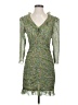 Veronica Beard 100% Silk Paisley Green Cocktail Dress Size 2 - photo 1