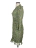 Veronica Beard 100% Silk Paisley Green Cocktail Dress Size 2 - photo 5
