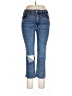 Good American Hearts Blue Jeans Size 14 - photo 1