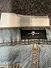 7 For All Mankind Blue Denim Shorts Size 24 waist - photo 3
