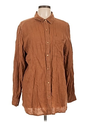 Carve Designs Long Sleeve Button-Down Shirt (view 1)
