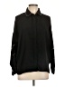 Zara Basic Black Long Sleeve Blouse Size L - photo 1
