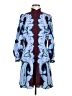 Ann Taylor 100% Polyester Paisley Blue Casual Dress Size 8 (petite) - photo 1