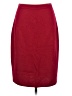 St. John Collection Solid Red Wool Skirt Size 6 - photo 1