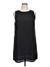ASOS 100% Polyester Solid Black Casual Dress Size 14 - photo 1