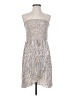The Limited Metallic Silver Cocktail Dress Size 2 - photo 1