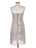 The Limited Metallic Silver Cocktail Dress Size 2 - photo 2