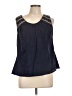 Solitaire Blue Sleeveless Blouse Size L - photo 1