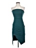 Lulus Solid Teal Cocktail Dress Size S - photo 1