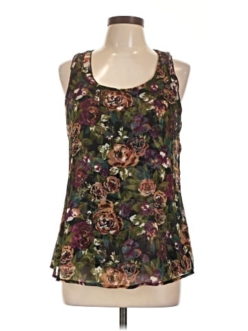 a.n.a. A New Approach Sleeveless Blouse (view 1)