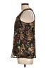 a.n.a. A New Approach Brown Sleeveless Blouse Size L - photo 5