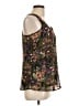 a.n.a. A New Approach Brown Sleeveless Blouse Size L - photo 4