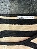Zara Stripes Ivory Casual Dress Size M - photo 7