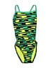 Speedo Graphic Green One Piece Swimsuit Size Sm (32) - photo 1