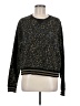 The Upside 100% Cotton Animal Print Black Pullover Sweater Size 8 - photo 1