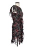 Veronica Beard 100% Silk Paisley Black Cocktail Dress Size 0 - photo 4