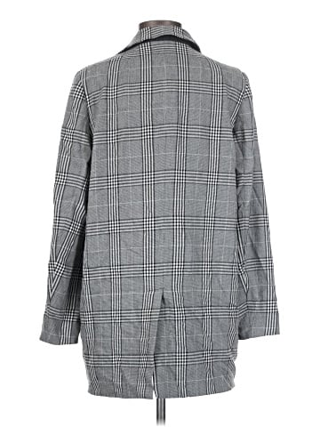 Madewell Caldwell Double-Breasted Blazer in Plaid (view 2)