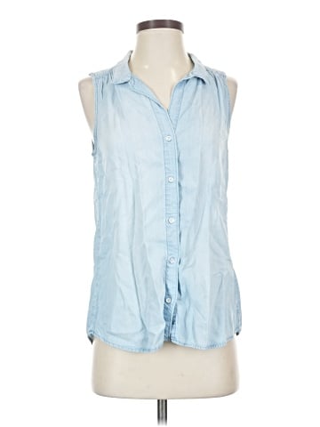 Cloth & Stone Sleeveless Button-Down Shirt (view 1)