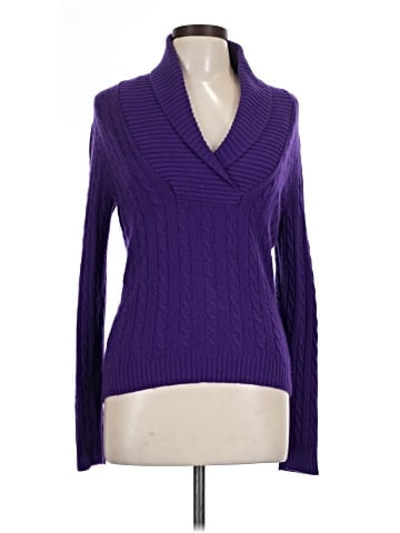 Lauren by Ralph Lauren Cashmere Pullover Sweater (view 1)
