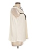Fred David Ivory Sleeveless Blouse Size L - photo 4