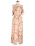 Illa Illa Paisley Tan Casual Dress Size M - photo 1