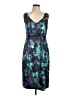 Tahari Camo Green Cocktail Dress Size L (estimated) - photo 1