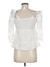 BB Dakota 100% Cotton White 3/4 Sleeve Blouse Size M - photo 2