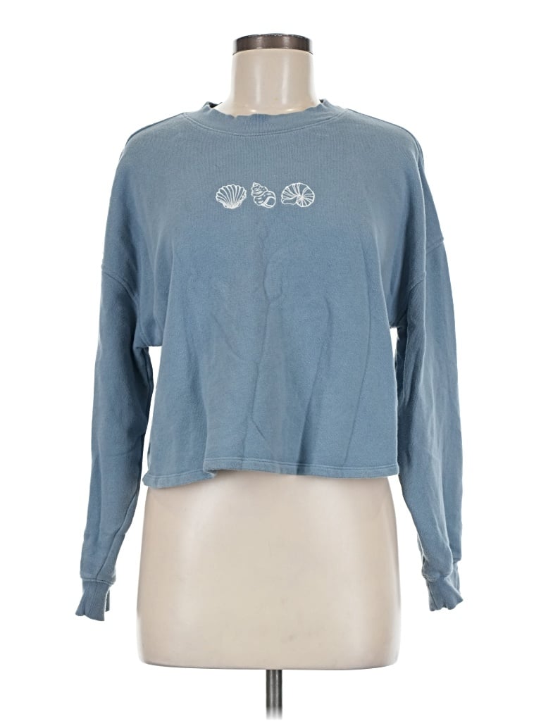 Pre-owned Wild Fable Sweatshirt In Blue