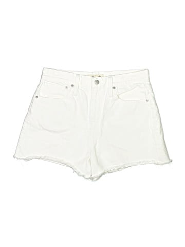 Madewell The Perfect Jean Short in Tile White (view 1)