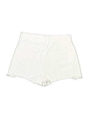 Madewell The Perfect Jean Short in Tile White (view 2)