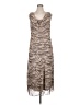 City Chic 100% Polyester Animal Print Tan Casual Dress Size 16 Plus (S) - photo 1