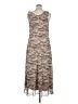 City Chic 100% Polyester Animal Print Tan Casual Dress Size 16 Plus (S) - photo 2