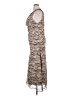 City Chic 100% Polyester Animal Print Tan Casual Dress Size 16 Plus (S) - photo 5