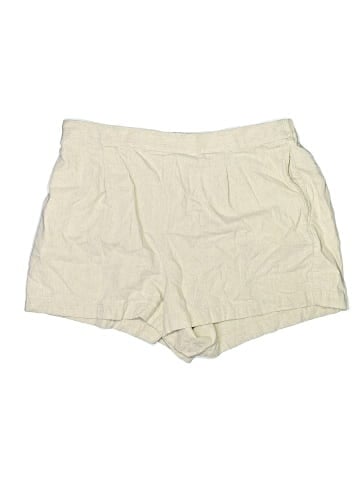 Madewell Clean Pull-On Shorts in Linen-Cotton (view 1)