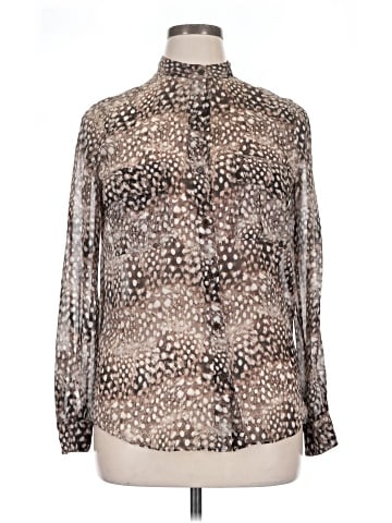 BCBGMAXAZRIA Long Sleeve Blouse (view 1)
