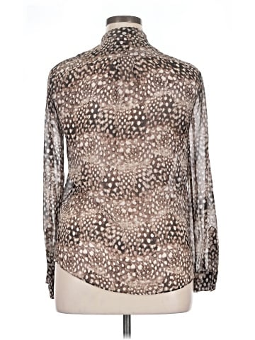 BCBGMAXAZRIA Long Sleeve Blouse (view 2)