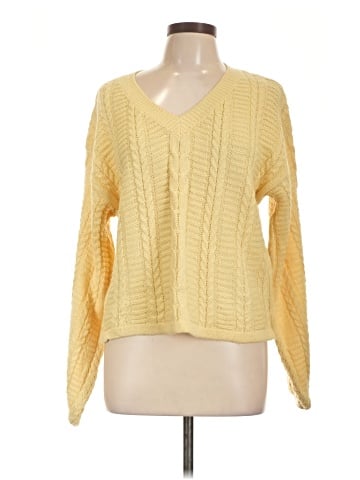 Knitted & Knotted Pullover Sweater (view 1)