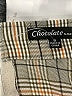 Chocolate Argyle Gray Casual Skirt Size S - photo 4