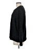 Jennifer Lopez Metallic Black Pullover Sweater Size L - photo 5