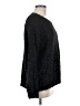 Jennifer Lopez Metallic Black Pullover Sweater Size L - photo 4