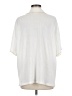 By Francine 100% Polyester Ivory Short Sleeve Blouse Size M - photo 2