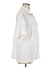 By Francine 100% Polyester Ivory Short Sleeve Blouse Size M - photo 4