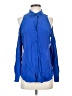 Equipment 100% Silk Blue Long Sleeve Polo Size S - photo 1