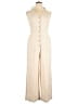 Lascana Solid Ivory Jumpsuit Size 14 - photo 1