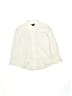 Crewcuts Outlet 100% Cotton Solid Ivory Long Sleeve Button-Down Shirt Size 6 - 7 - photo 1