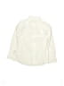 Crewcuts Outlet 100% Cotton Solid Ivory Long Sleeve Button-Down Shirt Size 6 - 7 - photo 2