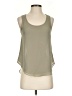 Topshop 100% Polyester Green Sleeveless Blouse Size 4 - photo 1