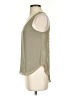 Topshop 100% Polyester Green Sleeveless Blouse Size 4 - photo 5