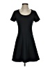 Balance Collection Solid Black Casual Dress Size XS - photo 1